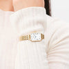 Daniel Wellington Quadro Roman Watch, Gold & Silver