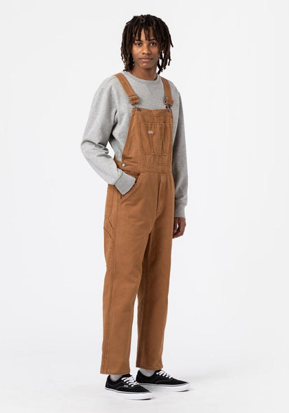 Dickies stonewashed sale bib overalls