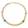 Dyrberg/Kern Agnese Necklace, Gold Multi