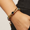 Dyrberg/Kern Ariane Bracelet, Gold & Black