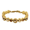 Dyrberg/Kern Calice Bracelet, Gold & Brown