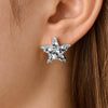 Dyrberg/Kern Cana Star Earrings, Silver