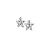 Dyrberg/Kern Cana Star Earrings, Silver