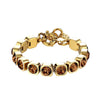 Dyrberg/Kern Conian Bracelet, Gold & Brown