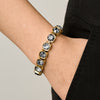 Dyrberg/Kern Conian Bracelet, Gold & Grey