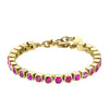 Dyrberg/Kern Cory Bracelet, Gold & Pink