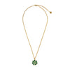 Dyrberg/Kern Delise Necklace, Gold & Green