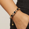 Dyrberg/Kern Elaine Bracelet, Gold & Black