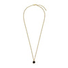 Dyrberg/Kern Ette Crystal Necklace, Gold & Black