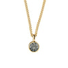 Dyrberg/Kern Ette Crystal Necklace, Gold & Grey