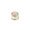 Dyrberg/Kern Grande Ring Topper, Rose & Gold