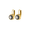 Dyrberg/Kern Louise Drop Earrings, Black