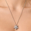 Dyrberg/Kern Lyra Star Necklace, Silver