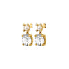 Dyrberg/Kern Nicola Pearl Earrings, Gold