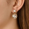 Dyrberg/Kern Nicola Pearl Earrings, Gold