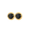 Dyrberg/Kern Rivoli Earrings, Gold & Black