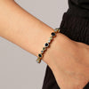 Dyrberg/Kern Teresia Bracelet, Gold & Black Multi