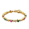 Dyrberg/Kern Teresia Bracelet, Gold Multi