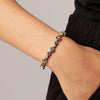 Dyrberg/Kern Teresia Bracelet, Gold & Grey Multi