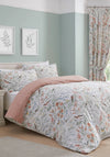 D&D Design Carraway Reversible Duvet Cover Set, Terracotta Multi