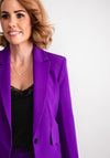 Eva Kayan Tailored Blazer, Purple