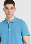 Farah Blanes Polo Shirt, Artic Blue