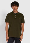 Farah Blanes Polo Shirt, Evergreen