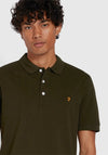 Farah Blanes Polo Shirt, Evergreen