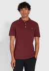 Farah Blanes Polo Shirt, Wine