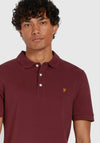 Farah Blanes Polo Shirt, Wine