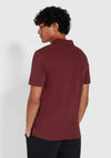 Farah Blanes Polo Shirt, Wine