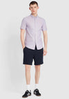 Farah Brewer Short Sleeve Shirt, Slate Purple