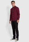 Farah Brewer Slim Fit Oxford Shirt, Wine