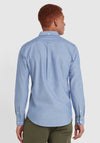 Farah Brewer Slim Fit Shirt, Dusk Blue