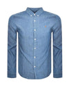 Farah Jacob Denim Shirt, Stone Wash