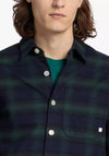 Farah Tozzo Tartan Check Shirt, Woodland Pine