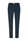 FREEQUENT Rex Slim Leg Ankle Length Trousers, Navy