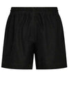 Freequent Lava Linen Shorts, Black