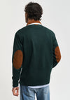 Gant Cord Collar Heavy Rugger Polo Shirt, Tartan Green