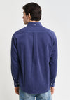 Gant Corduroy Shirt, Dusty Navy