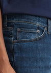 Gant Hayes Slim Fit Jeans, Dark Blue Worn In