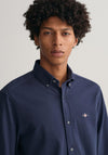 Gant Jersey Pique Shirt, Marine