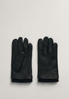 Leather gloves Gant Black size L International in Leather - 36810544