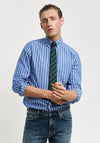 Gant Poplin Stripe Shirt, Lapis Blue