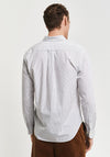 Gant Poplin Stripe Shirt, White