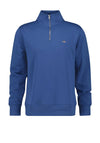 Gant Shield Half Zip Sweatshirt, Vintage Blue