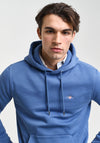 Gant Shield Hoodie, Vintage Blue