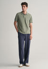 Gant Shield Pique Polo Shirt, Dry Green