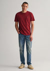 Gant Shield Crew Neck T-Shirt, Plumped Red