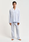 Gant Stripe Pyjama Set, Light Blue